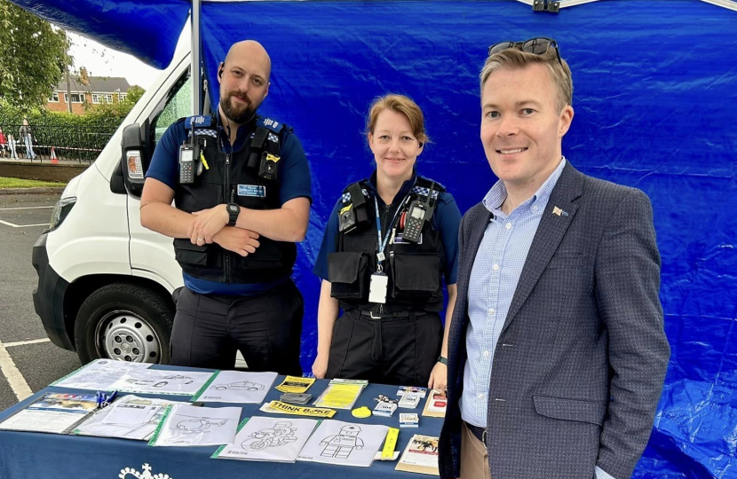 Bradley at Bromsgrove Carnival