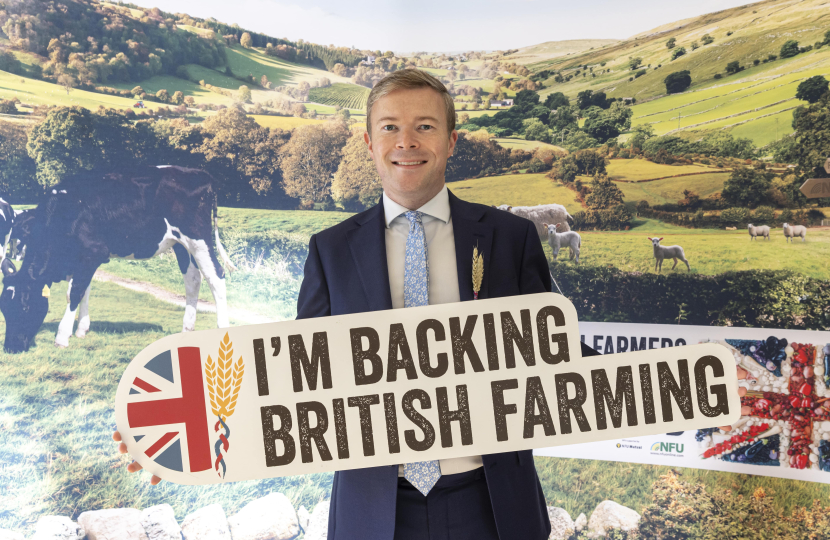 Bradley supports Back British Farming Day.