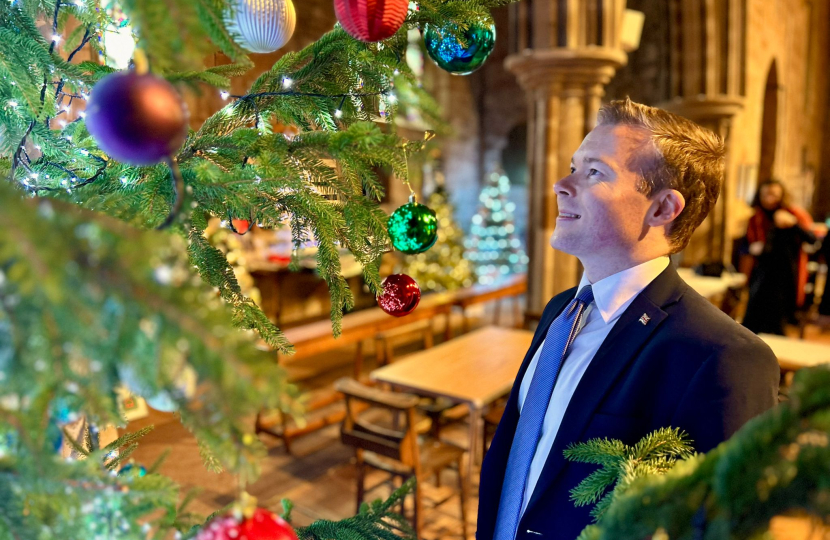 Bradley at St Michael's Church in Stoke Prior