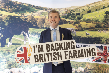 Bradley supports Back British Farming Day.